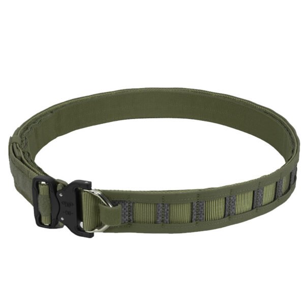 Wholesale battle belt suspenders attached to a padded MOLLE combat belt setup - PANOAR