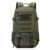 Front utility pockets on a high capacity molle tactical backpack