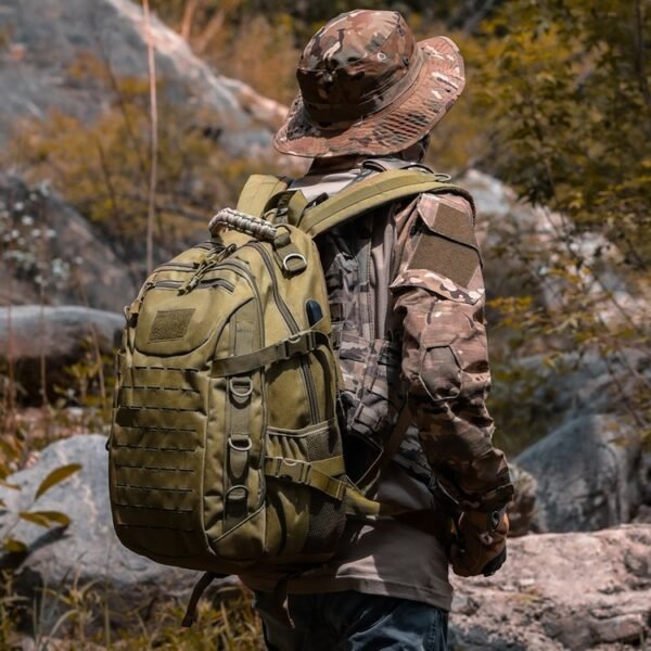 Heavy-Duty 50L Tactical Backpack & Waterproof Army Rucksack (Wholesale)