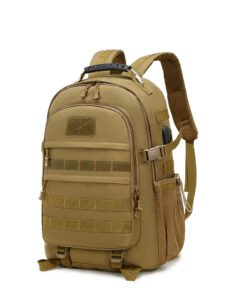 actical sling backpack with MOLLE webbing and velcro patch area