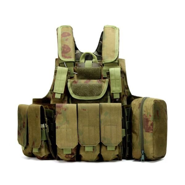Premium Wholesale Combat Vest with Pouches and Admin Panel