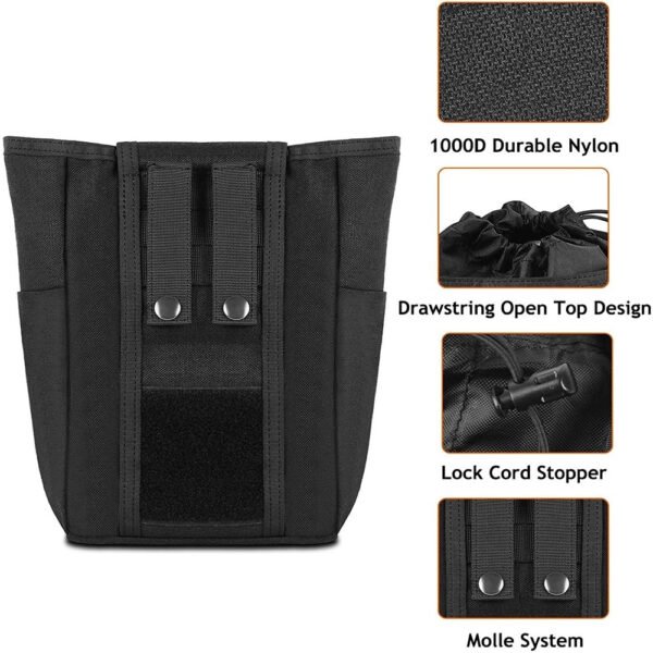 Rear MOLLE attachment straps from a reliable tactical gear OEM manufacturer - PANOAR