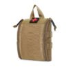 Coyote brown empty first aid survival pouch for tactical plate carriers - PANOAR