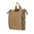 Coyote brown empty first aid survival pouch for tactical plate carriers - PANOAR