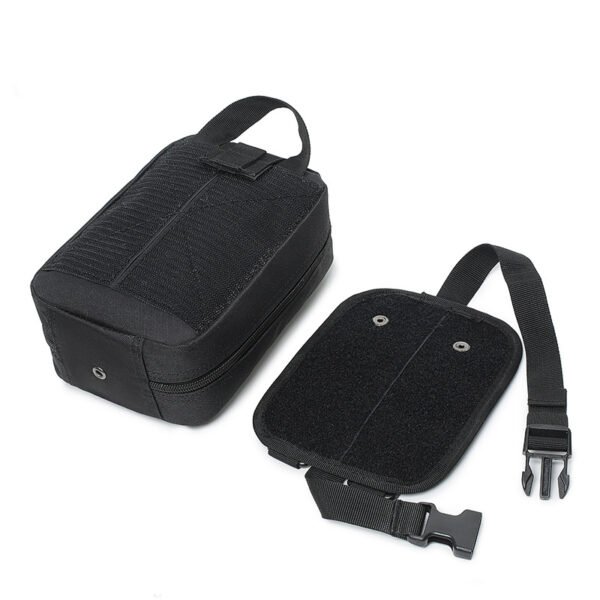 Rear quick detach velcro base panel from a trusted molle ifak pouch manufacturer - PANOAR