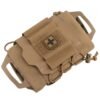 Coyote brown roll trauma pouch from a custom IFAK insert manufacturer - PANOAR