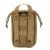 Rear MOLLE snap button straps on a tactical trauma kit carrier - PANOAR