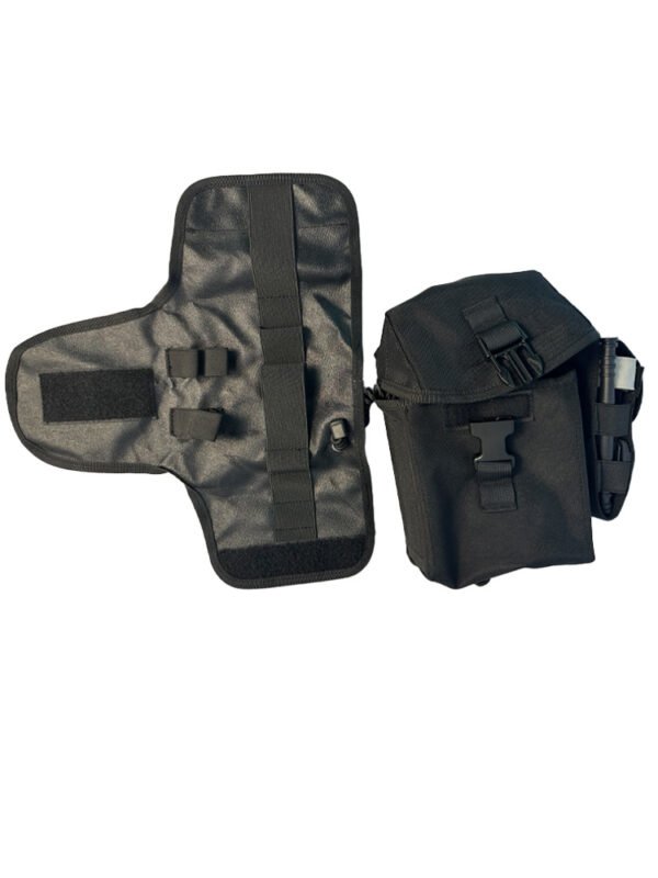 3 Unrolled internal organization and external TQ sleeve from a molle trauma kit manufacturer - PANOAR