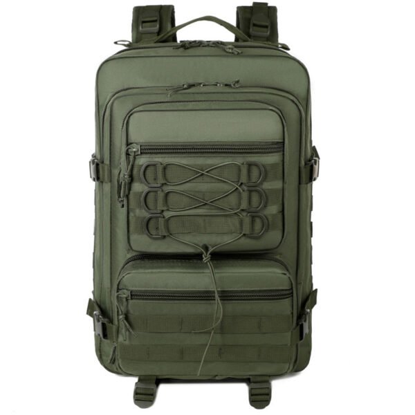 3 OD Green tactical backpack for bushcraft and wilderness survival
