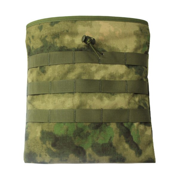 Camouflage wholesale molle dump pouch with flap secured by snap buttons - PANOAR