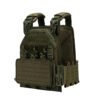 Olive green plate carrier from a trusted lightweight tactical gear manufacturer - PANOAR