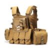 4 Premium Wholesale Python Camo Plate Carrier with High Capacity Pouches