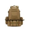 Coyote brown urban tactical daypack for everyday carry