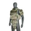 Coyote brown wholesale laser cut Multicam tactical vest with pouches - PANOAR
