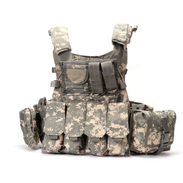 6 Premium Wholesale Python Camo Plate Carrier with High Capacity Pouches