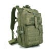 7 OD Green wholesale tactical backpack with extensive MOLLE attachments