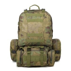 8 Multicam tactical backpack with side pouches for B2B wholesale