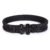 Black tactical molle patrol belt manufacturer showing polymer buckle - PANOAR