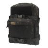 Back view of a modular assault pack showing Molle attachment straps for vests