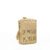 Khaki front view showing two way zippers with pull cords - PANOAR