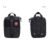 Front and back view of black laser cut tactical medical bag - PANOAR