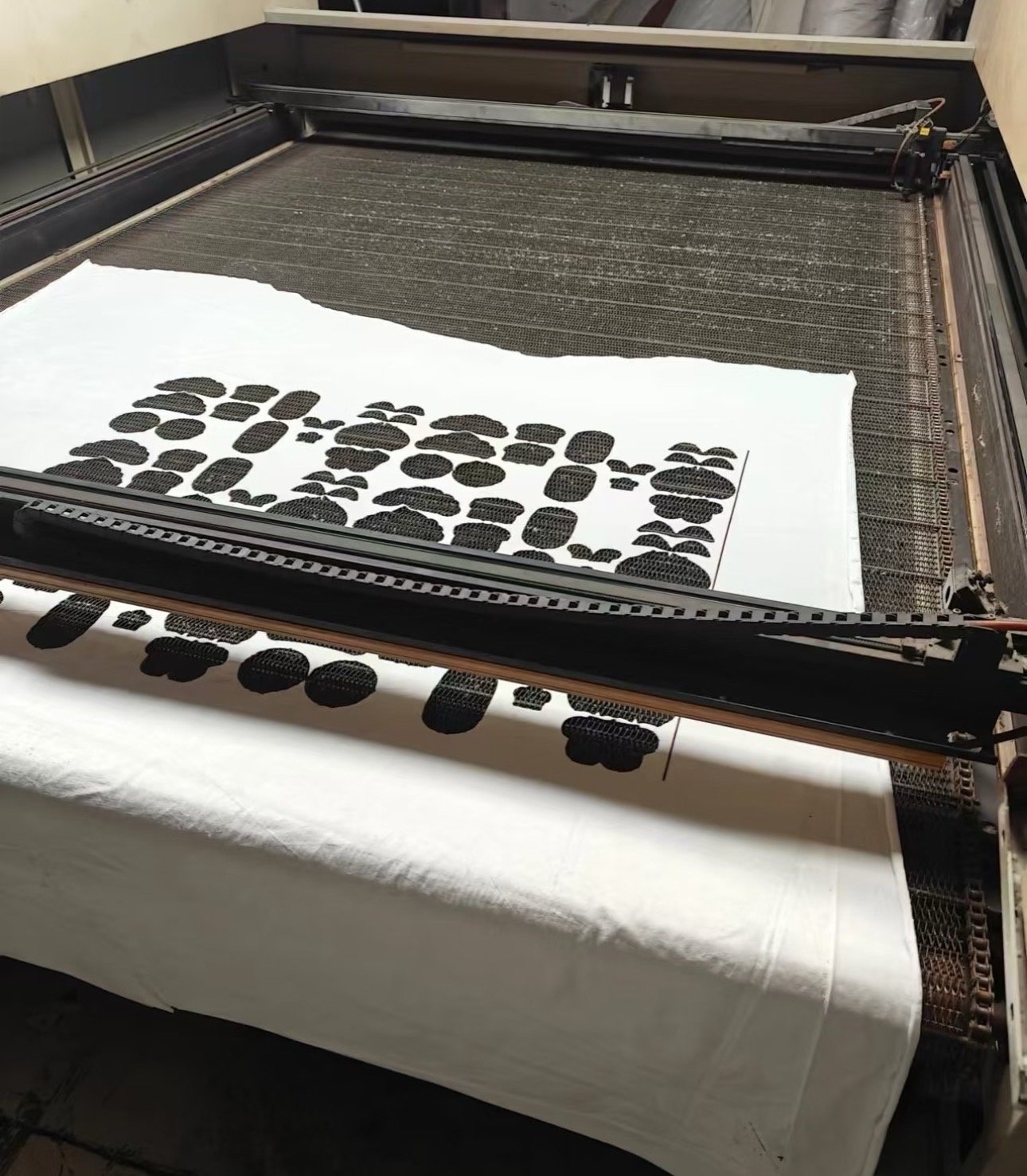 Automated cutting process for tactical gear materials