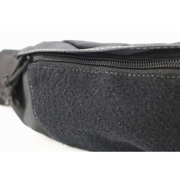 Tactical waist bag hook-and-loop velcro morale patch panel smooth zipper detail OEM wholesale