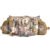 Large Tactical Hip Pack - Camo Mesh Back Large tactical waist bag mesh water bottle holder camo OEM wholesale back view