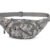 Slim camo tactical fanny pack 2-zip pockets OEM wholesale side view