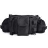 Wholesale large camo tactical fanny pack mesh pockets OEM custom detail
