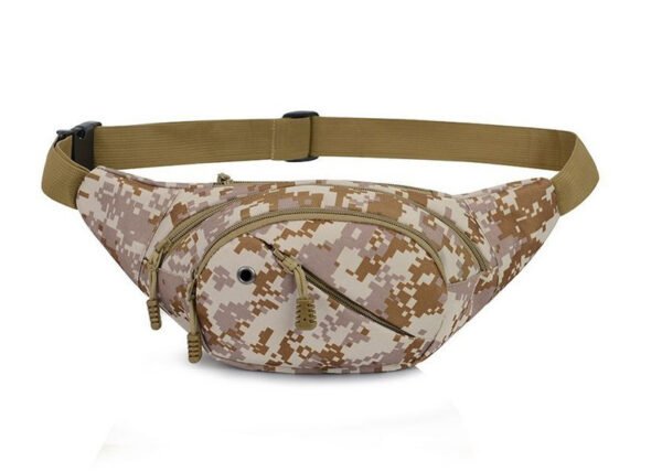 Lightweight camo tactical waist bag OEM custom B2B manufacturer detail