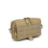 Wholesale MOLLE EDC admin pouch black OEM custom logo color available back view
