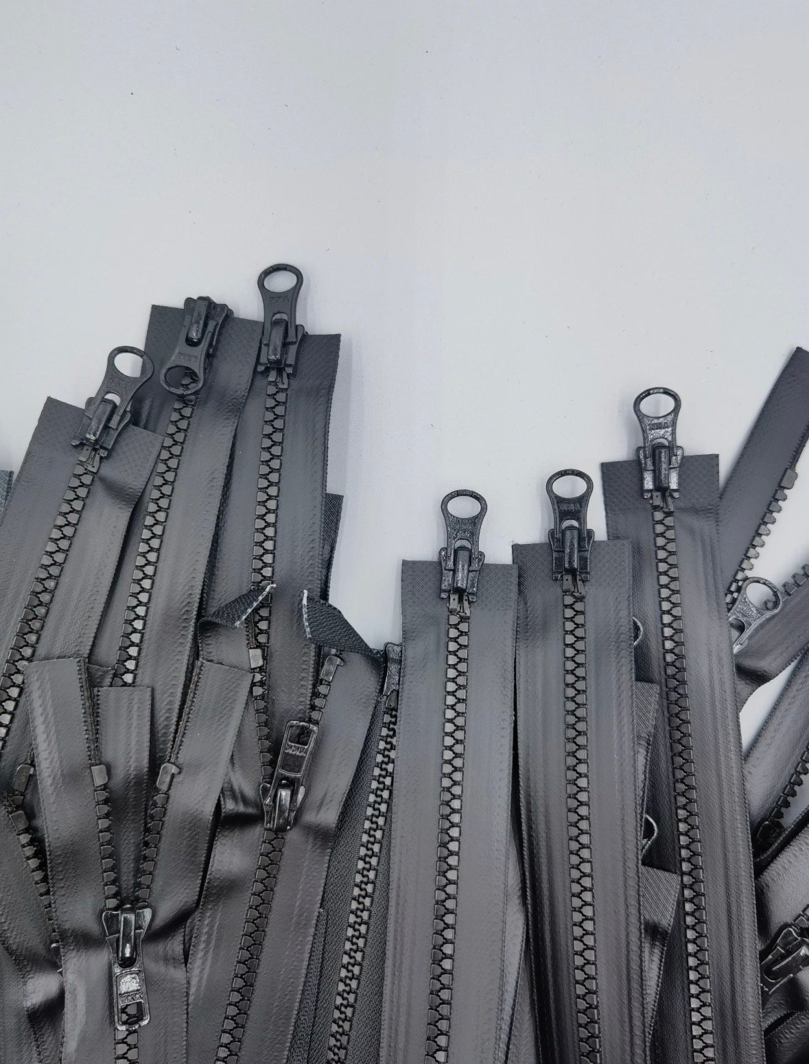 Mil-spec webbing and waterproof zippers