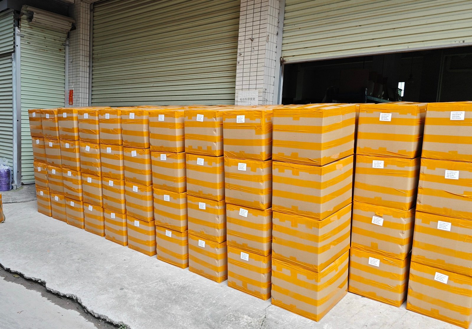 Tactical gear packing and shipment communication reference