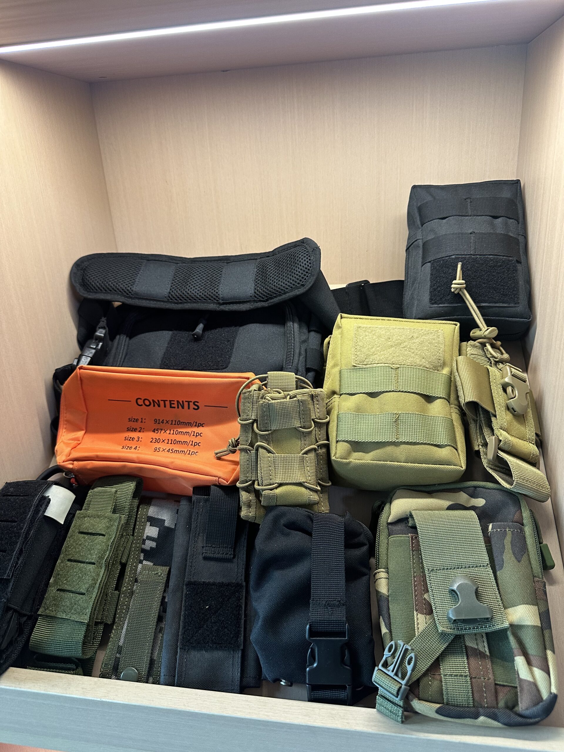 Factory-direct IFAK and tactical pouch inventory, OEM/ODM manufacturer Guangzhou