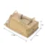 Compact MOLLE radio pouch in khaki showing dimensions 13.5 x 9 x 4 cm