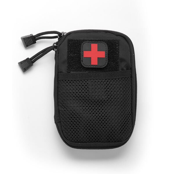 Compact IFAK Medical Pouch | MOLLE Mesh-Front Trauma Case