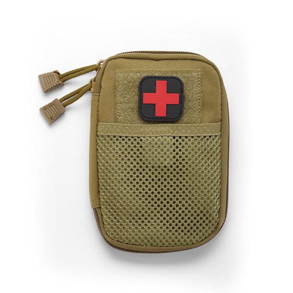Compact IFAK Medical Pouch | MOLLE Mesh-Front Trauma Case