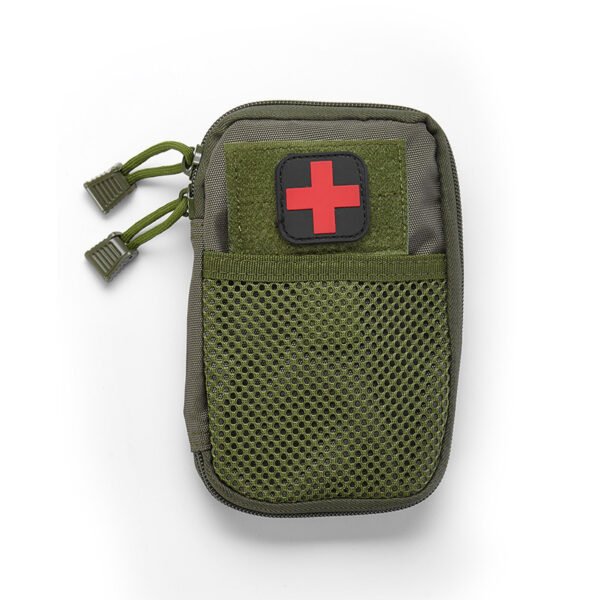 Compact IFAK Medical Pouch | MOLLE Mesh-Front Trauma Case