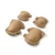 Camo tactical knee and elbow pad set in khaki, 4-piece