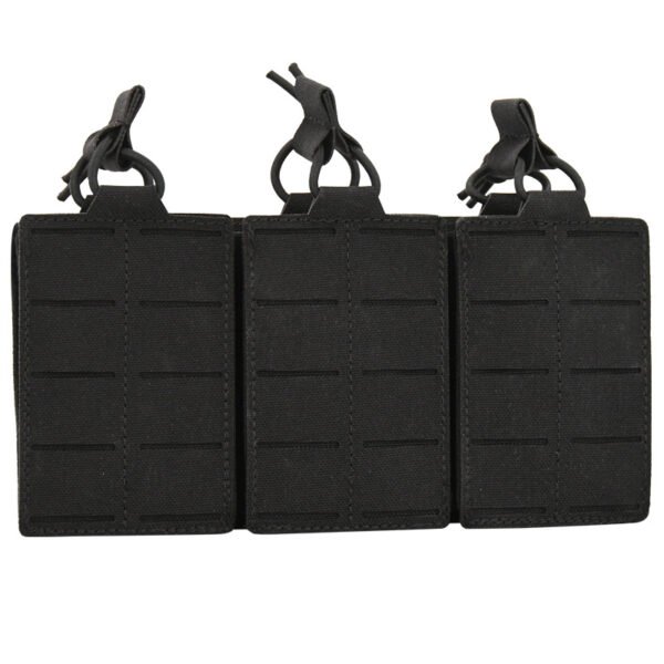 Triple MOLLE Mag Pouch in black
