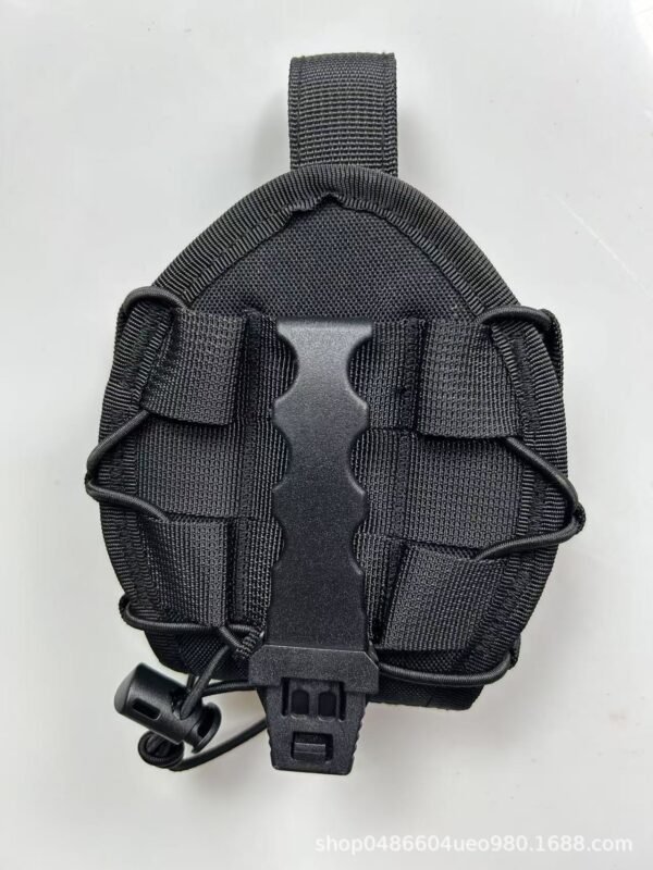 Round Handcuff Holster Pouch | Single/Double-Layer MOLLE