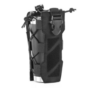 panoar-molle-cord-lock-water-bottle-pouch-black-1.jpg PANOAR MOLLE Cord-Lock Water Bottle Pouch - Black