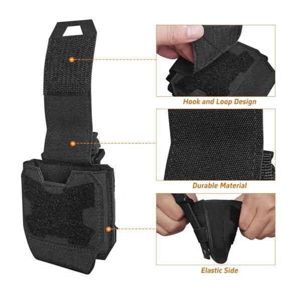 O1CN01AM8KOc1pBzI2nB4kg_2217570685323-0-cib.jpg MOLLE Handcuff Pouch | Multi-Cuff Vertical Carrier
