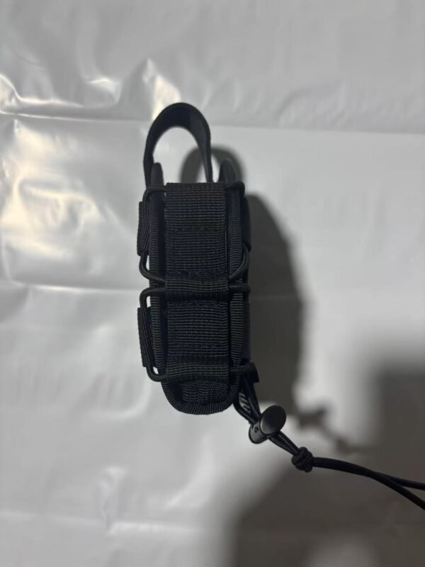 Round Handcuff Holster Pouch | Single/Double-Layer MOLLE
