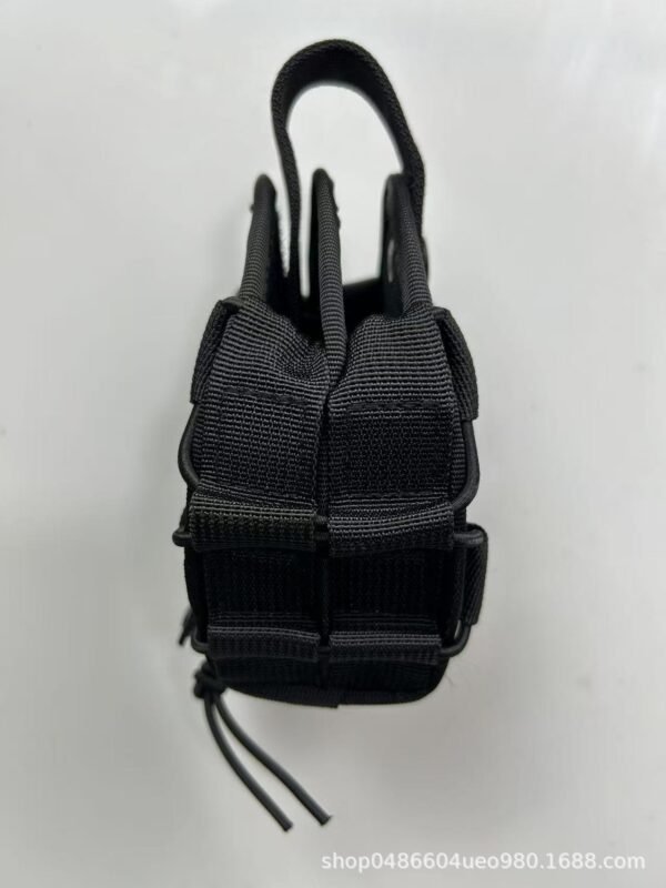 Round Handcuff Holster Pouch | Single/Double-Layer MOLLE