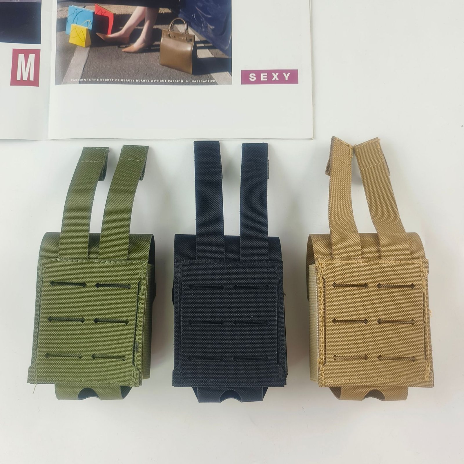 Tactical Handcuff Belt Pouch | Quick-Release MOLLE Carrier