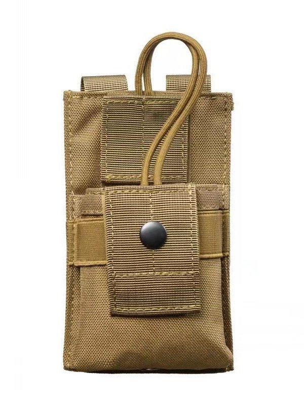 snap-close-molle-radio-pouch-khaki Snap-Close MOLLE Radio Pouch in khaki