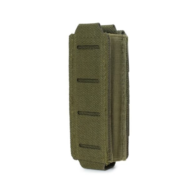 Elastic-Side Laser-Cut Mag Pouch in military green