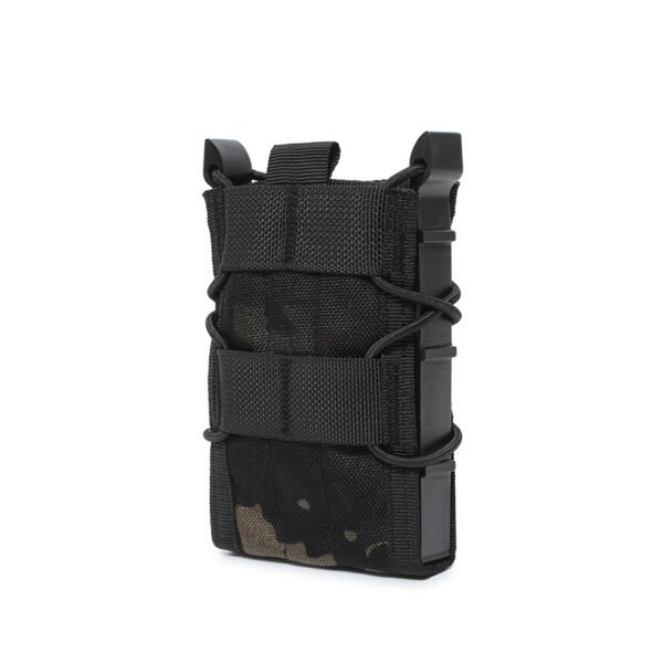 Quick-Draw MOLLE Mag Pouch in black camouflage